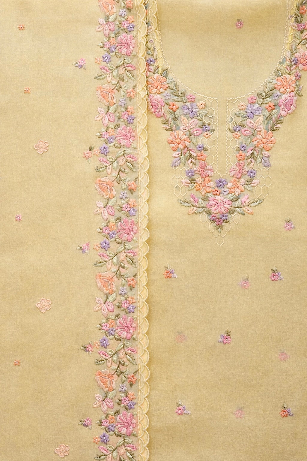Summer Yellow Bloom-3 Piece Suit Set