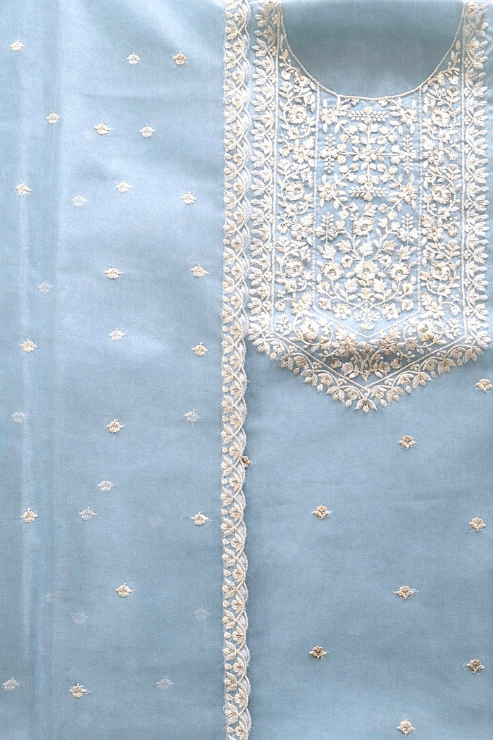 Powder Blue- 3 Piece Suit Set