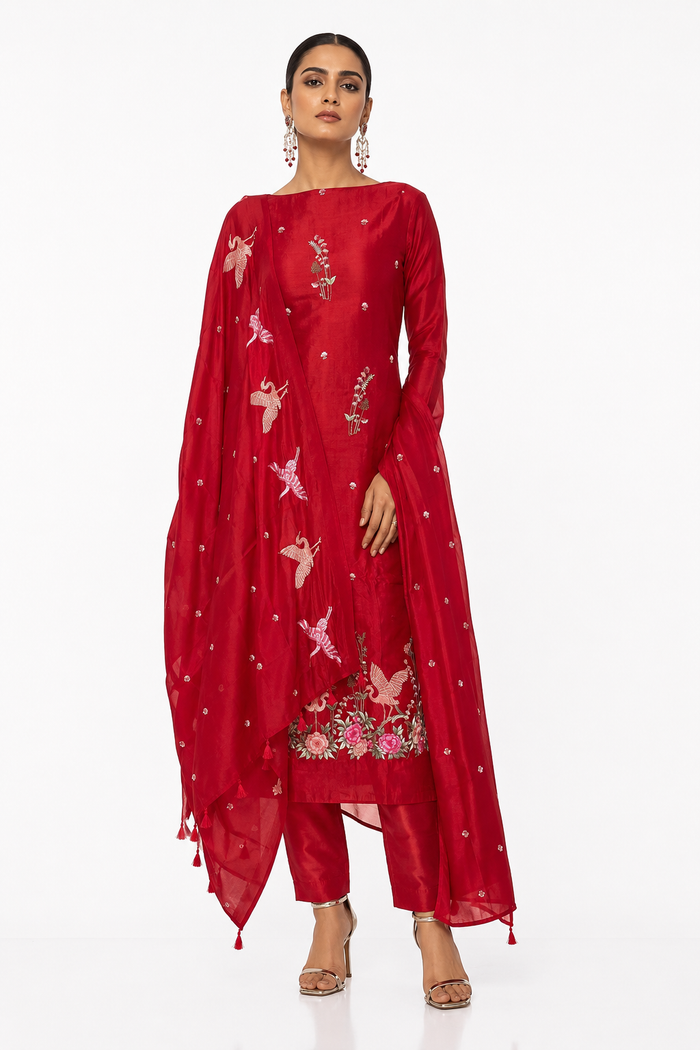 Redish Garden-3 Piece Suit Set