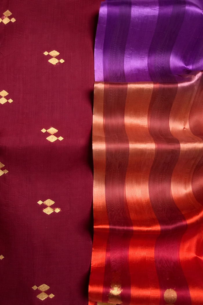 Wine and Plum-3 Piece Suit Set