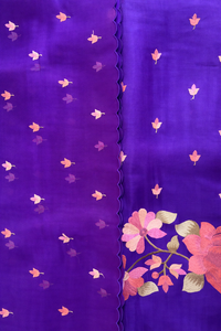 Royal Violet Bloom- 3 Piece Suit Set