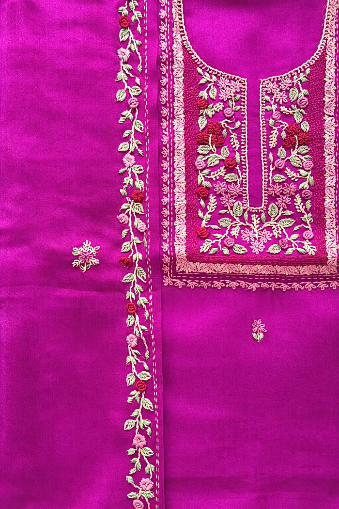 Pink French Knot-3 Piece Suit Set