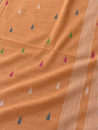 PEACH SOFT COTTON- Comes with blouse piece