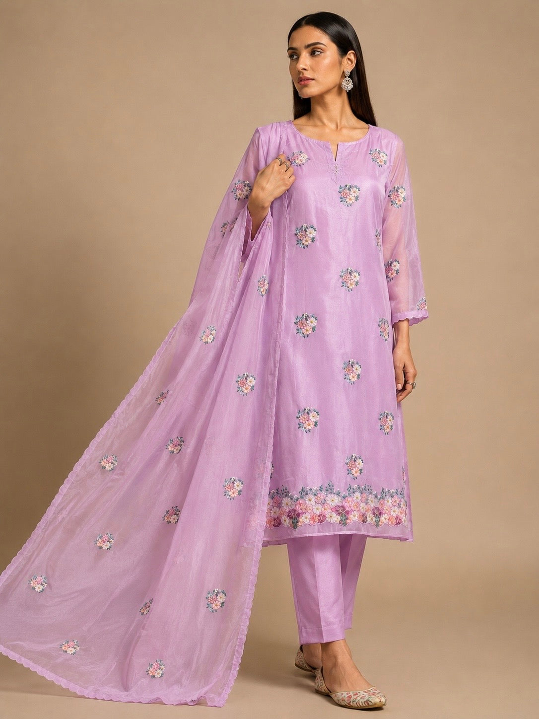 Floral Reverie-3 Piece Suit Set