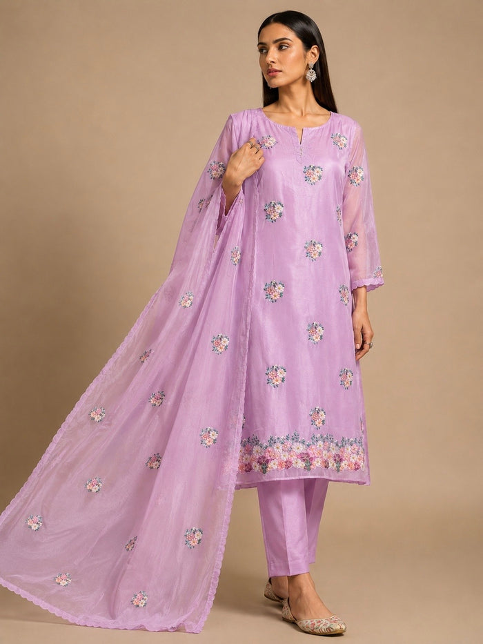 Floral Reverie-3 Piece Suit Set