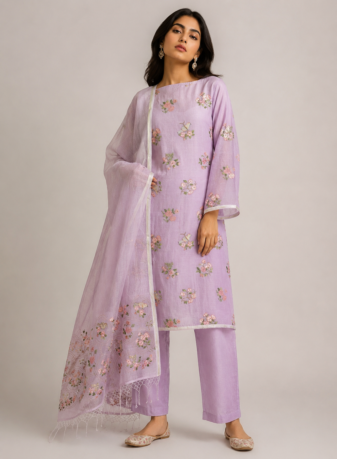 Floral Purple Haze-3 Piece Suit Set