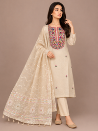 Ivory 1-3 Piece Suit Set