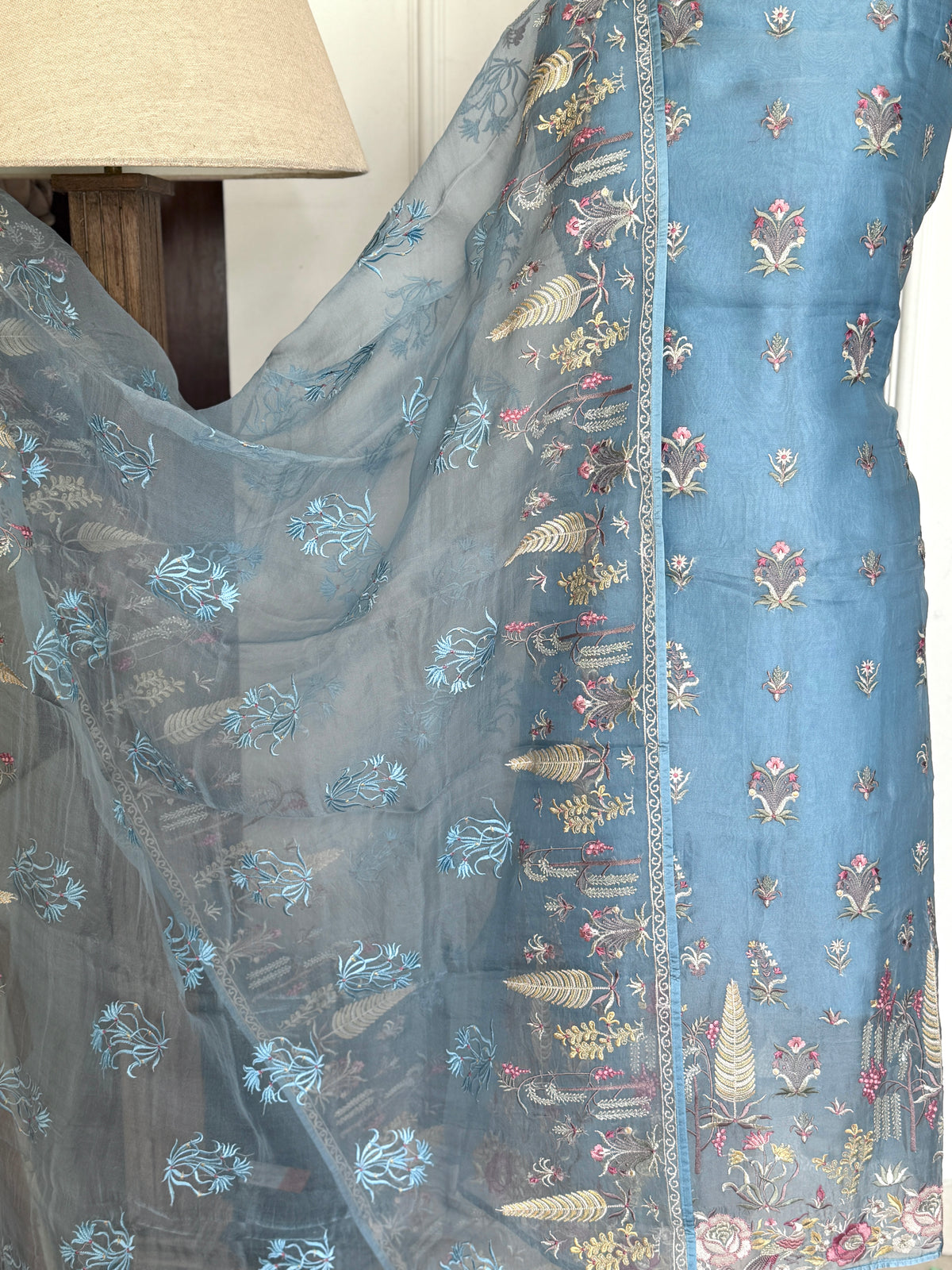 Blue Garden-3 Piece Suit Set
