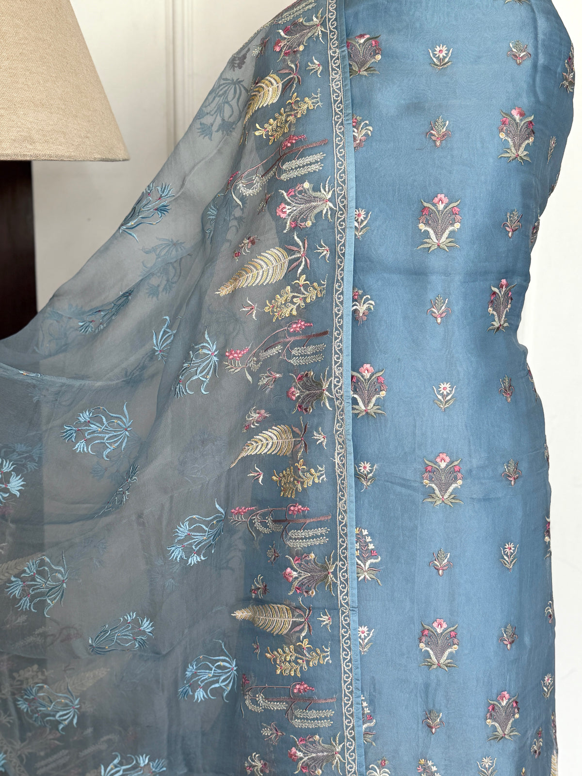 Blue Garden-3 Piece Suit Set