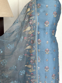 Blue Garden-3 Piece Suit Set