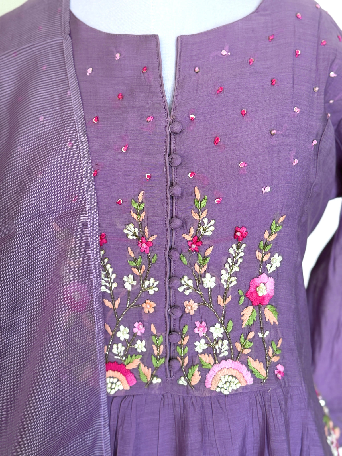 Purple Peony-3 Piece Suit Set