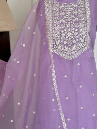 Lavender- 3 Piece Suit Set