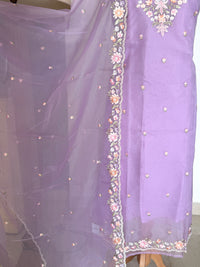 Lavender-3 piece Suit Set