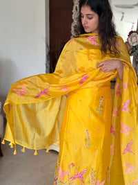 Yellowish Garden-3 Piece Suit Set