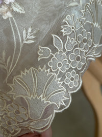 Ivory Blossom-3 Piece Suit Set
