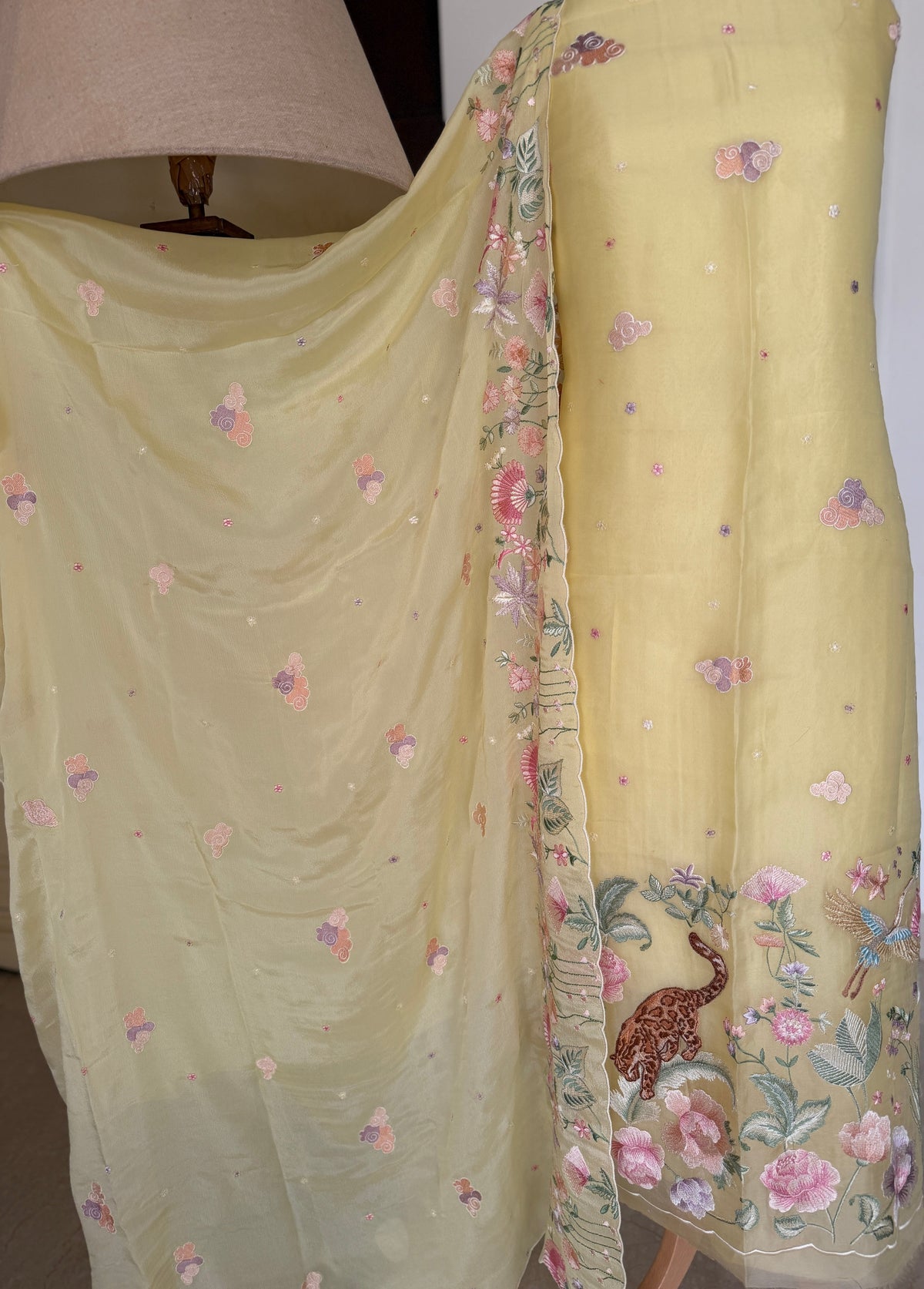 Yellow Bloom-3 Piece Suit Set