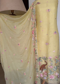 Yellow Bloom-3 Piece Suit Set