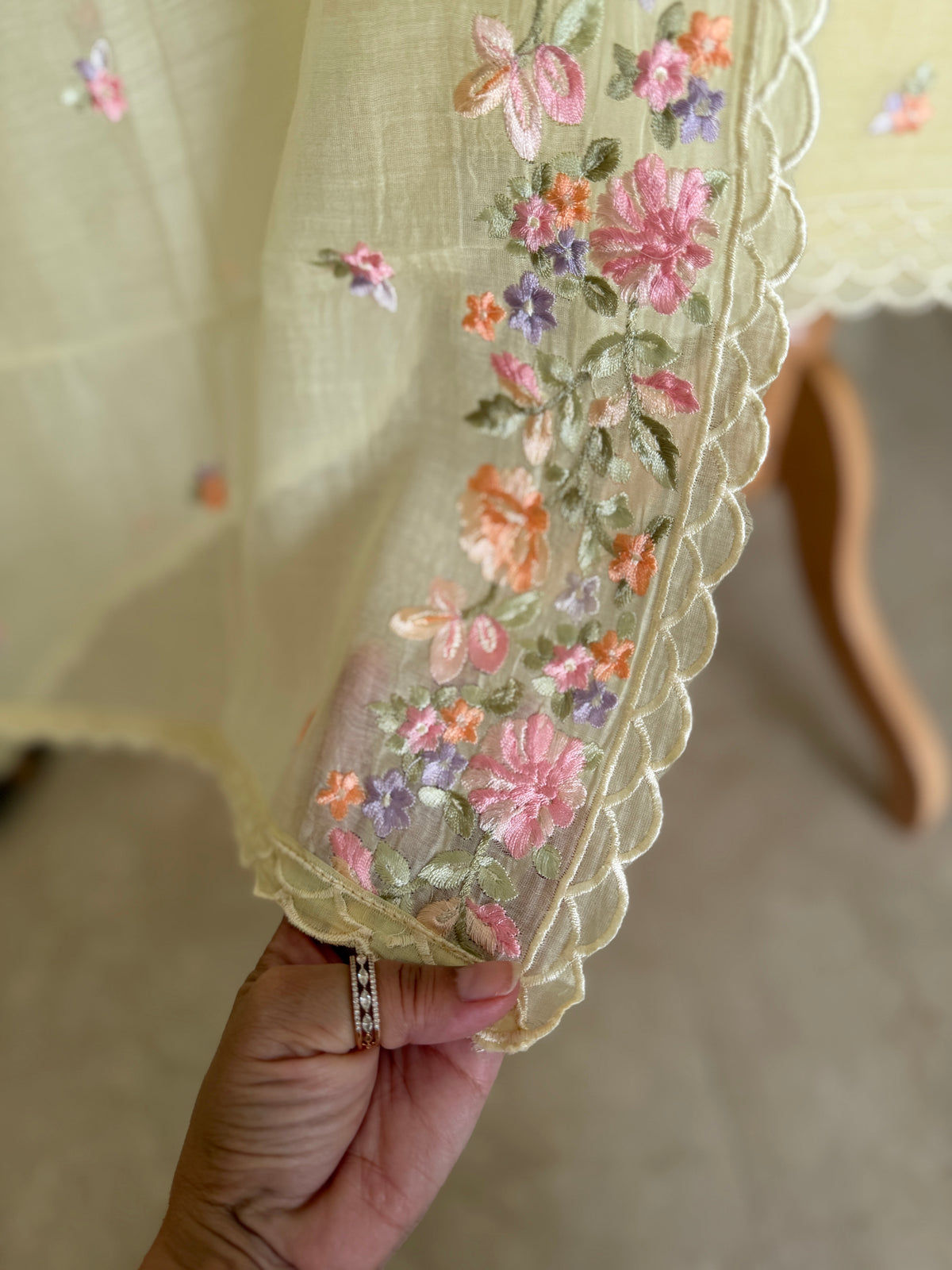 Summer Yellow Bloom-3 Piece Suit Set