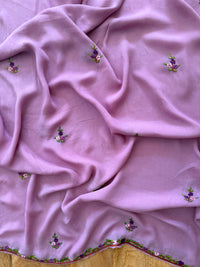 Lavender Bloom French Knot- 3 Piece Suit Set