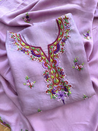 Lavender Bloom French Knot- 3 Piece Suit Set