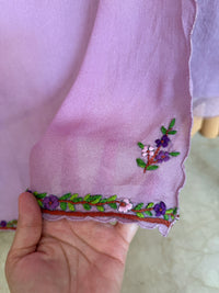 Lavender Bloom French Knot- 3 Piece Suit Set