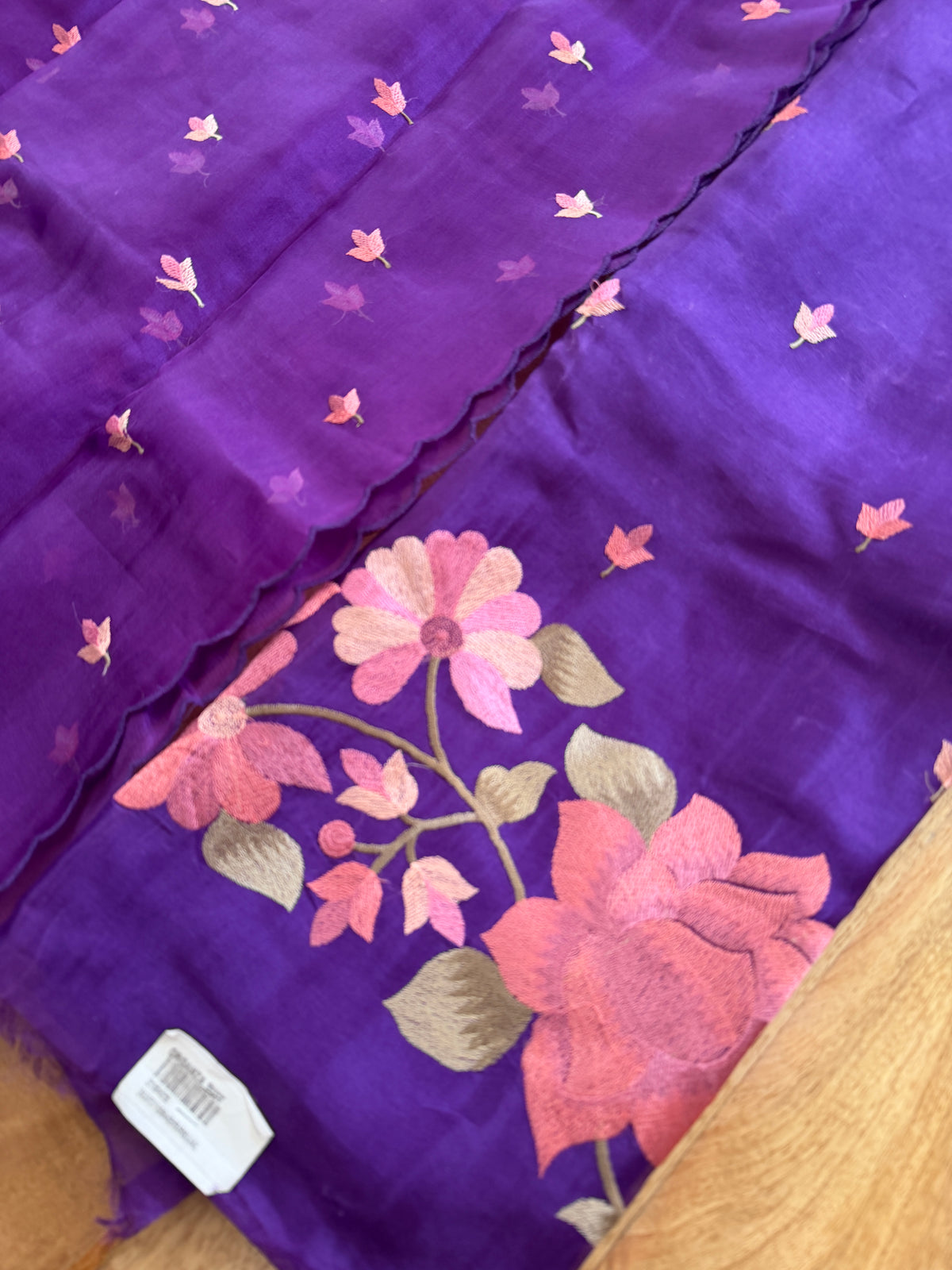 Royal Violet Bloom- 3 Piece Suit Set