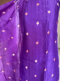 Royal Violet Bloom- 3 Piece Suit Set