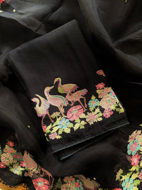Midnight Garden Crane- 3 Piece Suit Set