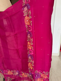 Pink Garden- 3 Piece Suit Set