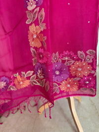 Pink Garden- 3 Piece Suit Set