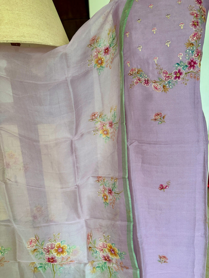 Lilac Garden- 3 Piece Suit Set