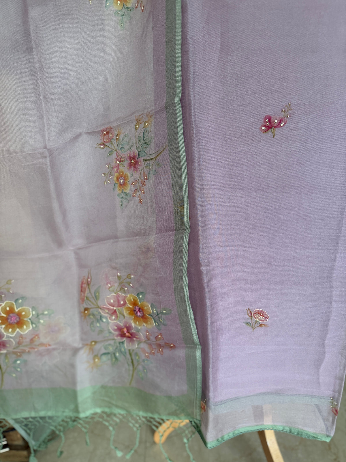 Lilac Garden- 3 Piece Suit Set