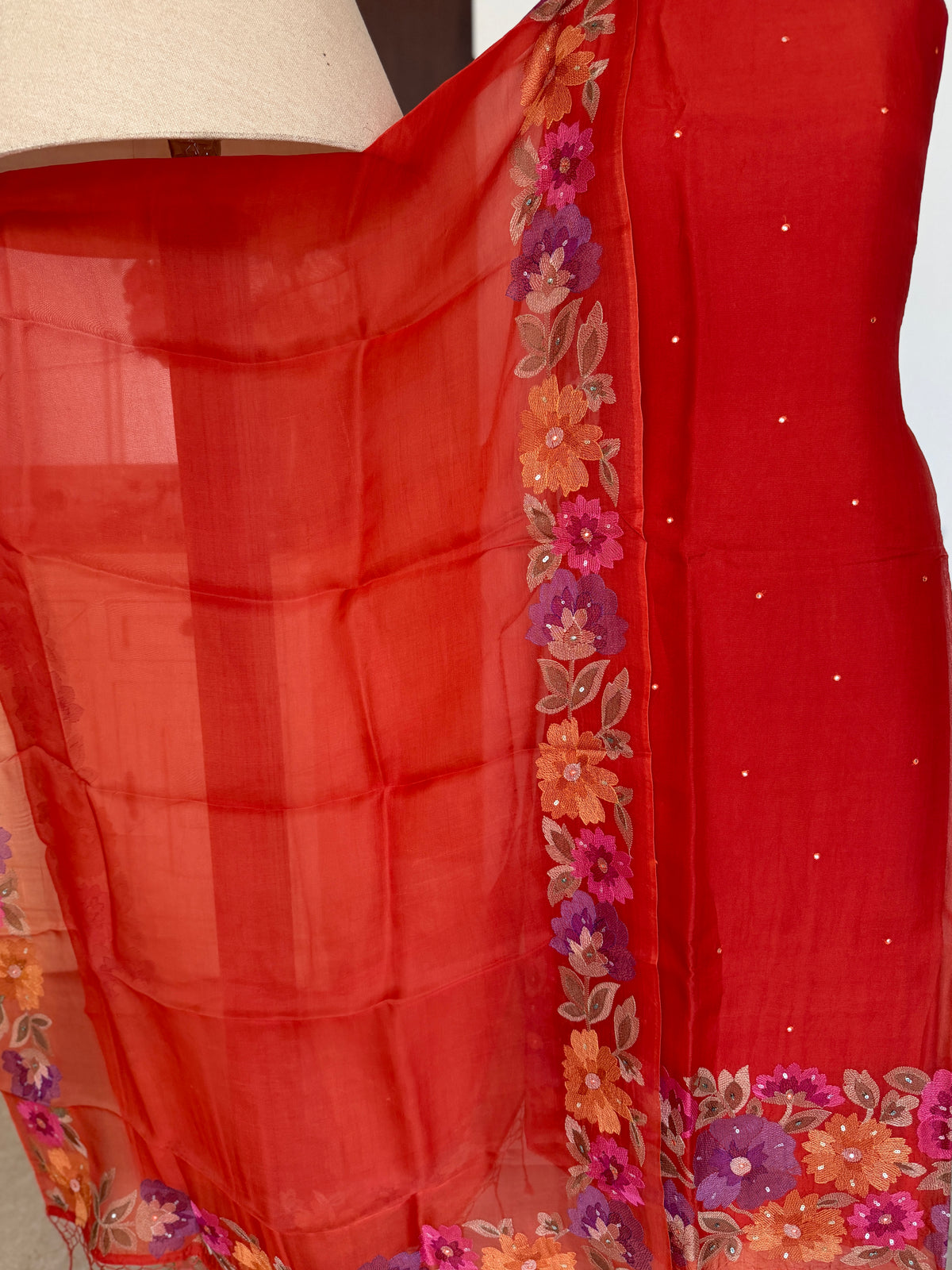 Vermilion Garden-3 Piece Suit Set
