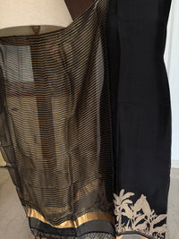 Golden Strip Noir-3 Piece Suit Set