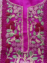 Pink French Knot-3 Piece Suit Set
