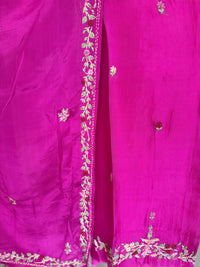 Pink French Knot-3 Piece Suit Set