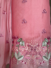 Flamingo Blossom-3 Piece Suit Set