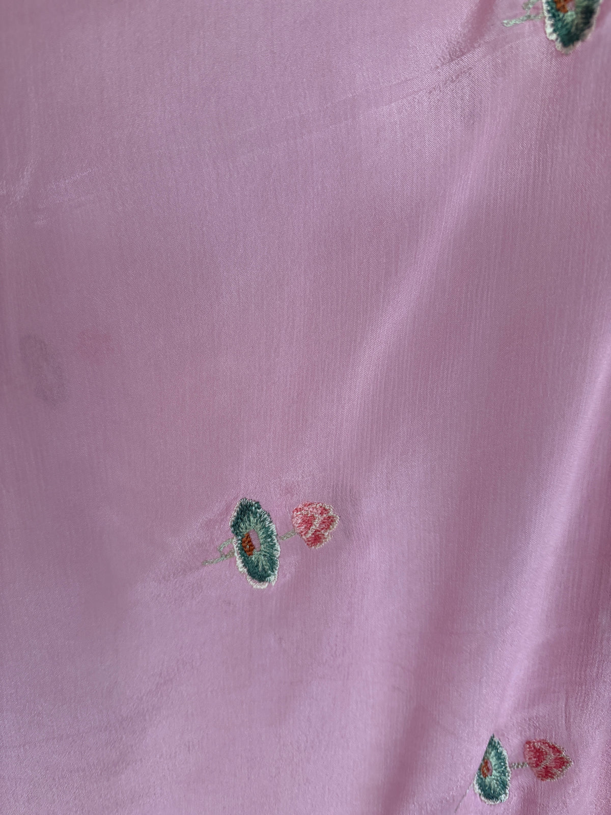 Pink Lotus Garden-3 Piece Suit Set