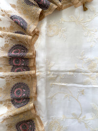 Ivory Bloom-3 Piece Suit Set