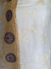 Ivory Bloom-3 Piece Suit Set