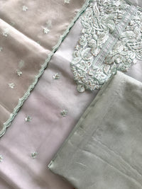 Mint Blossom-3 Piece Suit Set