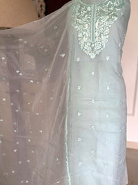 Mint Blossom-3 Piece Suit Set