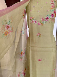Green Petal Garden-3 Piece Suit Set