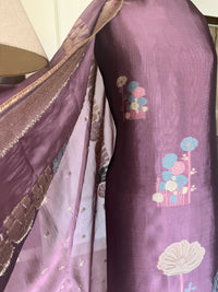 Mauve Garden-3 Piece Suit Set