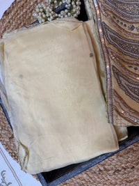 Cremish Gold-3 Piece Suit Set