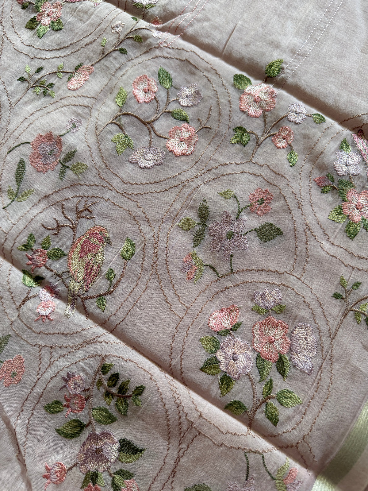 Pink Floral Haze Mul-3 Piece Suit Set