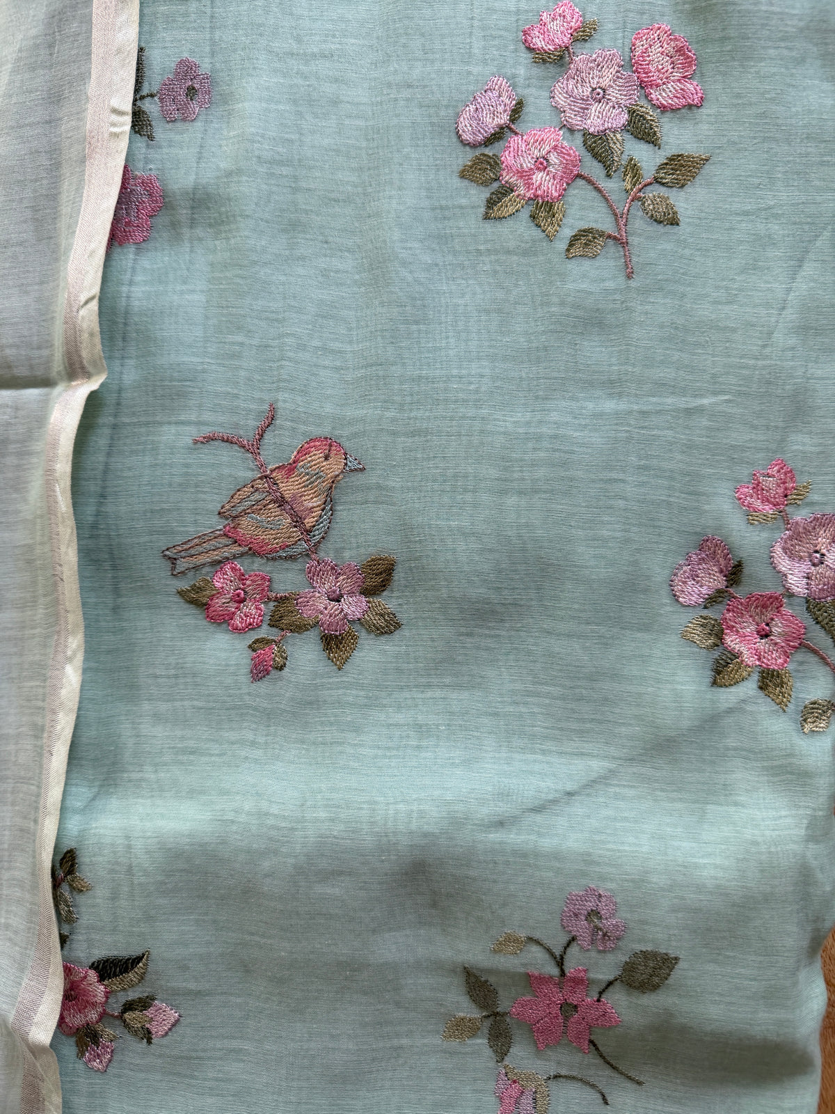 Floral Green Haze-3 Piece Suit Set