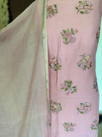 Pink Floral Haze Mul-3 Piece Suit Set