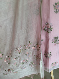 Pink Floral Haze Mul-3 Piece Suit Set