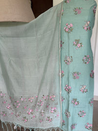 Floral Green Haze-3 Piece Suit Set